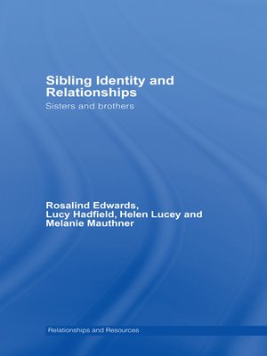cover image of Sibling Identity and Relationships